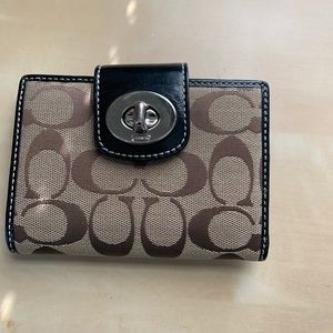 Coach bifold wallet